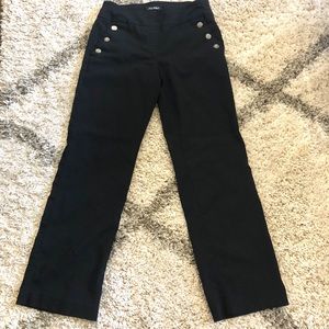🎀5 FOR $5🎀 Black Sailor Button Detail Pants